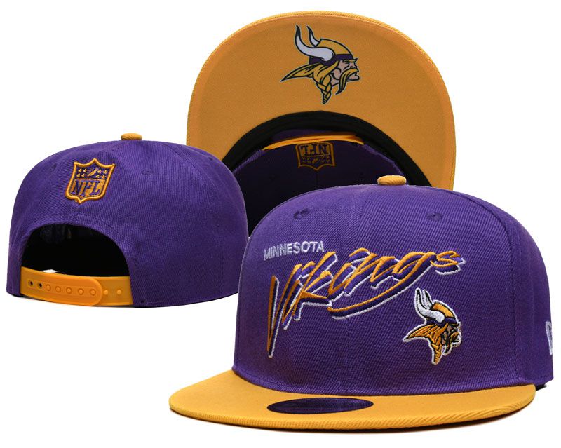 2022 NFL Minnesota Vikings Hat YS1002->nba hats->Sports Caps